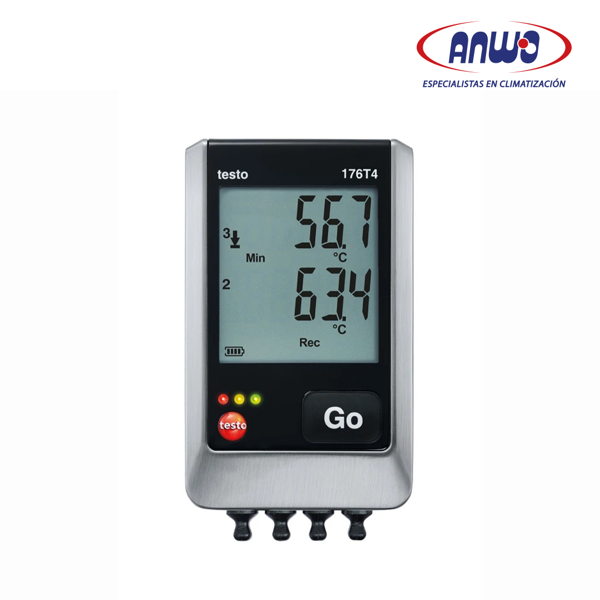 TESTO 176-T4 - 4 CANALES PARA TERMOCUPLAS EXTERNAS